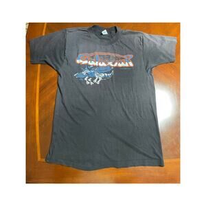 Vintage Original Galaxian Arcade 1980 Midway Large T-Shirt Single Stitch Wiz Kid